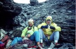 Sommet du Scheideggweterhorn en 1991 avec les amis de l époque, Christophe et Gazeux. Pour moi, sans le savoir, c est le début d une longue histoire avec cette montagne