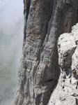 Une cordée dans le pilier sud-ouest du Schlossberg