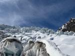 Les séracs du glacier de Grenz
