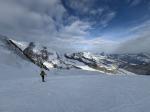 Montée au Mont-Rose, les nuages arrivent