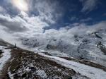 Le massif du Mont-Rose et le glacier du Gorner, qu est-ce qu il a fondu depuis mes premiers souvenirs