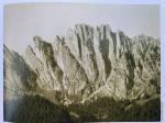 Le versant sud des "plus belles montagnes du monde" selon E. Lorétan, les Gastlosen, vue d ensemble de la traversée de gauche à droite.