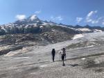 Mini expé sur le glacier du Rhone