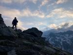 Approche du Gärstenhorn au petit matin